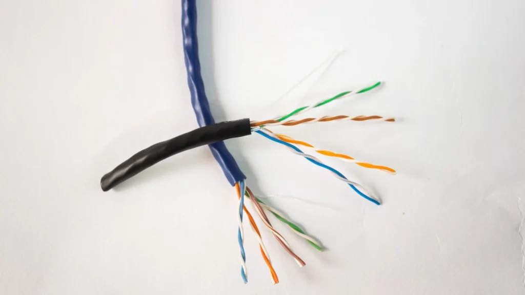 Ethernet Cable Twisted