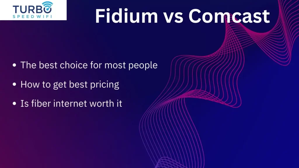 Fidium vs Xfinity