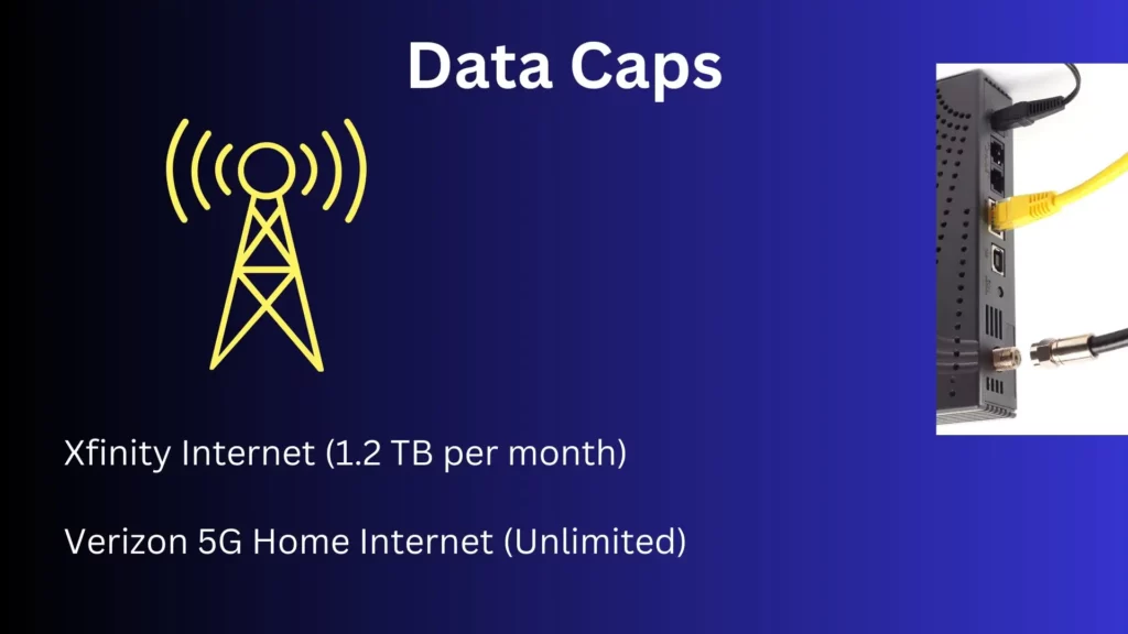 Xfinity vs Verizon 5G Data Caps